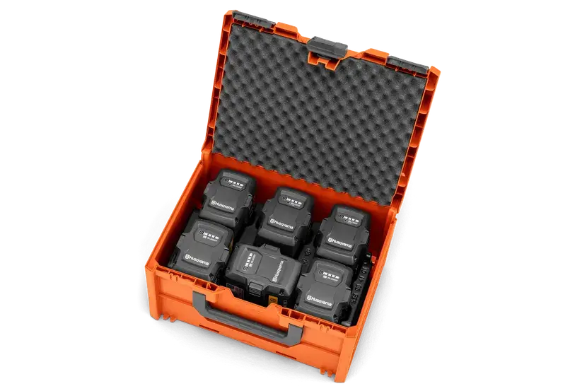 Caisse pour batterie avec insert M&L HUSQVARNA HUSQVARNA