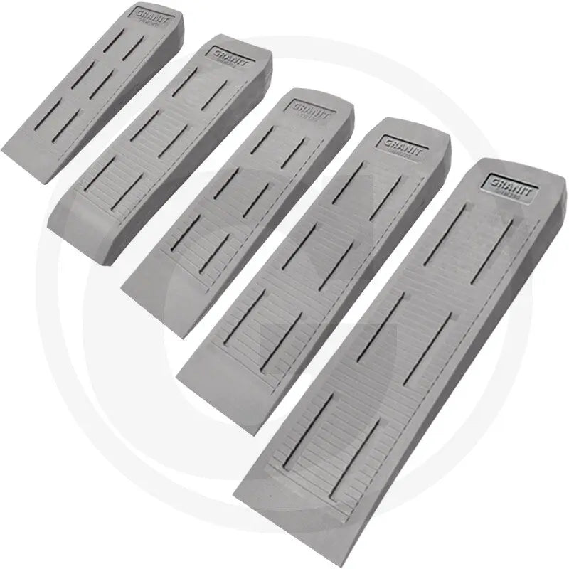 GRANIT Jeu de 5 coins à fendre en nylon Breton Motoculture