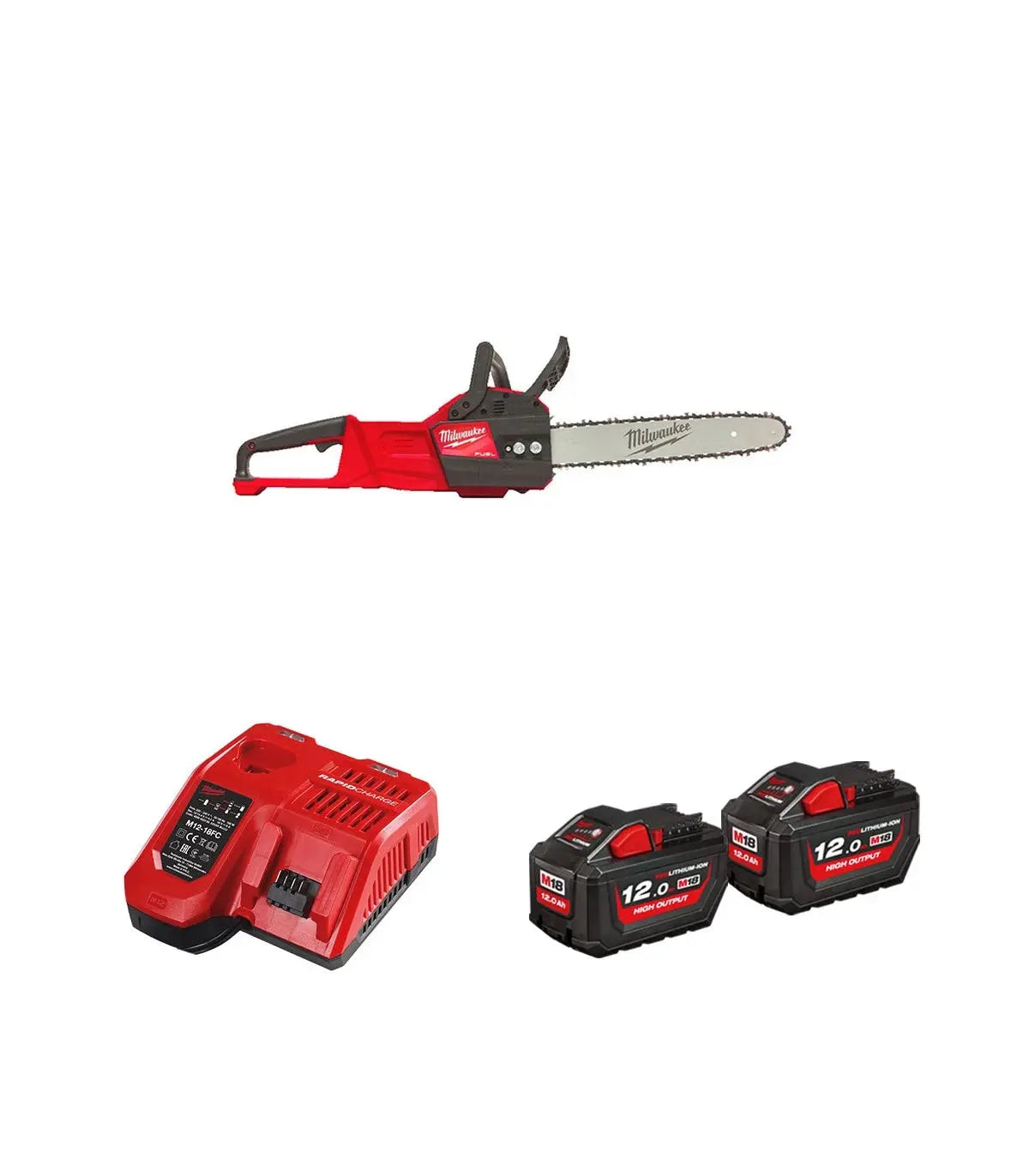 Milwaukee Tronçonneuse avec guide de 35 cm M18 FCHS35 -122 MILWAUKEE